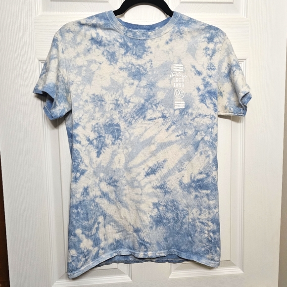 10.Deep Other - ✨️3/$20 Tees✨️ 10.Deep Blue Cloud Tie-Dye Graphic Short Sleeve T-shirt - No Tag